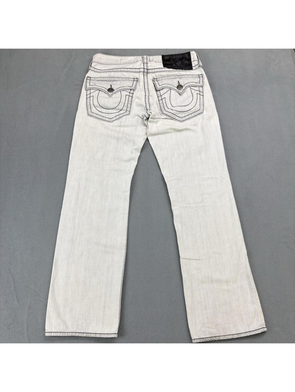 Vintage True Religion Ricky Big T Jeans Size 34x31 in. Light Wash